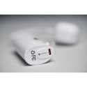 Powerbank Forcell F-Energy Power Plug F5K3 5000 mAh z wbudowanym złączem Typ C PD 20W biały