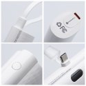 Powerbank Forcell F-Energy Power Plug F5K3 5000 mAh z wbudowanym złączem Typ C PD 20W biały