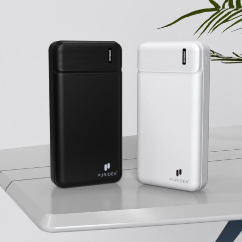 PURIDEA powerbank 20000 mAh PD QC3.0 3A 20W Q7 czarny PURIDEA powerbank 20000 mAh PD QC3.0 3A 20W Q7 czarny
