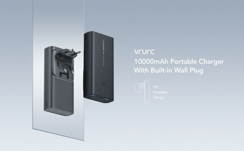 VEGER powerbank 10000 mAh PD QC3.0 20W ACE100 (W1146) czarny. VEGER powerbank 10000 mAh PD QC3.0 20W ACE100 (W1146) czarny.