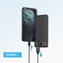 VEGER powerbank 10000 mAh PD QC3.0 2A 20W L10S (W1105PD) czarny VEGER powerbank 10000 mAh PD QC3.0 2A 20W L10S (W1105PD) czarny