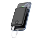 VEGER powerbank 10000 mAh PD QC3.0 2A 22,5W S11 (W1140) czarny VEGER powerbank 10000 mAh PD QC3.0 2A 22,5W S11 (W1140) czarny