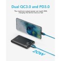 VEGER powerbank 10000 mAh PD QC3.0 2A 22,5W S11 (W1140) czarny VEGER powerbank 10000 mAh PD QC3.0 2A 22,5W S11 (W1140) czarny