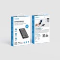 VEGER powerbank 10000 mAh PD QC3.0 2A 22,5W S11 (W1140) czarny VEGER powerbank 10000 mAh PD QC3.0 2A 22,5W S11 (W1140) czarny