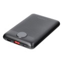VEGER powerbank 10000 mAh PD QC3.0 2A 22,5W S11 (W1140) czarny VEGER powerbank 10000 mAh PD QC3.0 2A 22,5W S11 (W1140) czarny