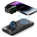 VEGER powerbank 10000 mAh z ładowaniem indukcyjnym kompatybilny z MagSafe PD QC3.0 3A 22,5W MagMulti (W1156) czarny VEGER powerbank 10000 mAh z ładowaniem indukcyjnym kompatybilny z MagSafe PD QC3.0 3A 22,5W MagMulti (W1156) czarny