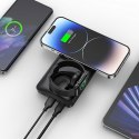 VEGER powerbank 10000 mAh z ładowaniem indukcyjnym kompatybilny z MagSafe PD QC3.0 3A 22,5W MagMulti (W1156) czarny VEGER powerbank 10000 mAh z ładowaniem indukcyjnym kompatybilny z MagSafe PD QC3.0 3A 22,5W MagMulti (W1156) czarny