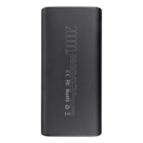 VEGER powerbank 20000 mAh PD QC3.0 5A 100W T100 (W2032C-100) czarny VEGER powerbank 20000 mAh PD QC3.0 5A 100W T100 (W2032C-100) czarny