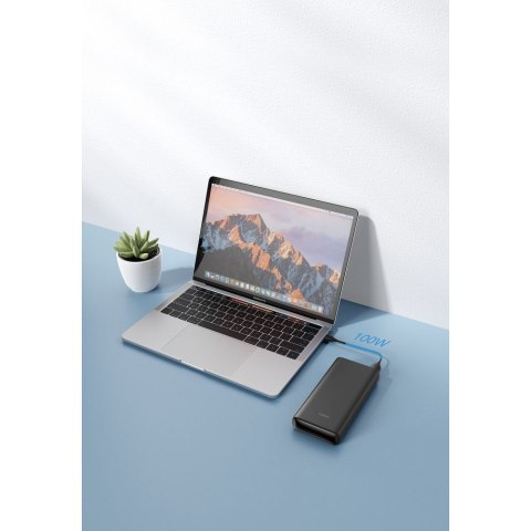 VEGER powerbank 20000 mAh PD QC3.0 5A 100W T100 (W2032C-100) czarny VEGER powerbank 20000 mAh PD QC3.0 5A 100W T100 (W2032C-100) czarny