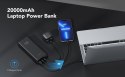 VEGER powerbank 20000 mAh PD QC3.0 5A 100W T100 (W2032C-100) czarny VEGER powerbank 20000 mAh PD QC3.0 5A 100W T100 (W2032C-100) czarny