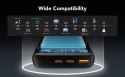 VEGER powerbank 20000 mAh PD QC3.0 5A 100W T100 (W2032C-100) czarny VEGER powerbank 20000 mAh PD QC3.0 5A 100W T100 (W2032C-100) czarny