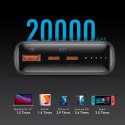 VEGER powerbank 20000 mAh PD QC3.0 5A 100W T100 (W2032C-100) czarny VEGER powerbank 20000 mAh PD QC3.0 5A 100W T100 (W2032C-100) czarny