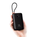 VEGER powerbank 20000 mAh z wbudowanymi kablami Typ C / Lightning PD QC3.0 35W K2 (W2068) czarny VEGER powerbank 20000 mAh z wbudowanymi kablami Typ C / Lightning PD QC3.0 35W K2 (W2068) czarny
