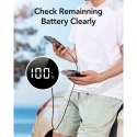 VEGER powerbank 25000 mAh z wbudowanymi kablami Typ C / Lightning PD 130W TCE130 (W2503) czarny VEGER powerbank 25000 mAh z wbudowanymi kablami Typ C / Lightning PD 130W TCE130 (W2503) czarny