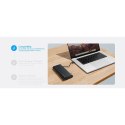 VEGER powerbank 25000 mAh z wbudowanymi kablami Typ C / Lightning PD 130W TCE130 (W2503) czarny VEGER powerbank 25000 mAh z wbudowanymi kablami Typ C / Lightning PD 130W TCE130 (W2503) czarny