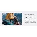 VEGER powerbank 25000 mAh z wbudowanymi kablami Typ C / Lightning PD 130W TCE130 (W2503) czarny VEGER powerbank 25000 mAh z wbudowanymi kablami Typ C / Lightning PD 130W TCE130 (W2503) czarny