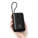 VEGER powerbank 30000 mAh z wbudowanymi kablami Typ C / Lightning PD QC3.0 35W K3 (W3018) czarny VEGER powerbank 30000 mAh z wbudowanymi kablami Typ C / Lightning PD QC3.0 35W K3 (W3018) czarny