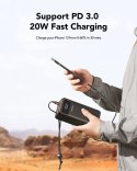 VEGER powerbank 50000 mAh PD QC3.0 5A 22,5W Tank Lite (W5001) czarny VEGER powerbank 50000 mAh PD QC3.0 5A 22,5W Tank Lite (W5001) czarny