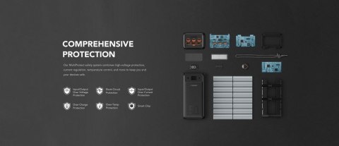 VEGER powerbank 50000 mAh PD QC3.0 5A 22,5W Tank Lite (W5001) czarny VEGER powerbank 50000 mAh PD QC3.0 5A 22,5W Tank Lite (W5001) czarny