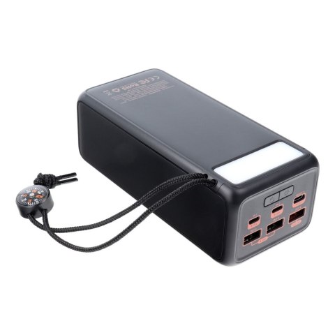 VEGER powerbank 50000 mAh PD QC3.0 5A 22,5W Tank Lite (W5001) czarny VEGER powerbank 50000 mAh PD QC3.0 5A 22,5W Tank Lite (W5001) czarny