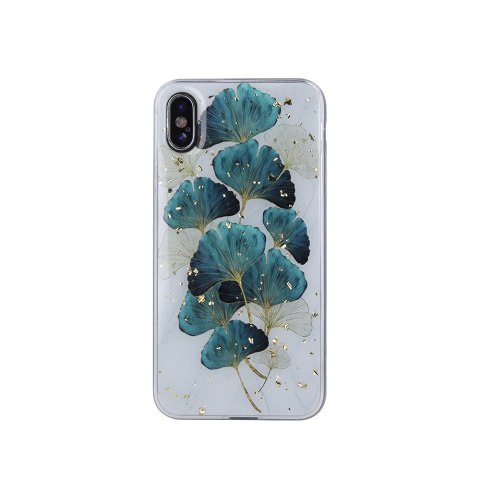 Nakładka Gold Glam do Samsung Galaxy A56 5G listki Nakładka Gold Glam do Samsung Galaxy A56 5G listki