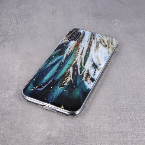 Nakładka Gold Glam do Xiaomi Redmi 14C 4G/ 14C 5G / Redmi A4 / POCO C75 pióra Nakładka Gold Glam do Xiaomi Redmi 14C 4G/ 14C 5G / Redmi A4 / POCO C75 pióra