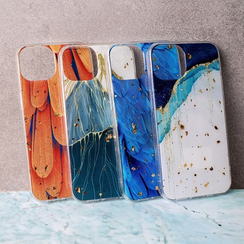 Nakładka Gold Glam do Xiaomi Redmi 14C 4G/ 14C 5G / Redmi A4 / POCO C75 pióra Nakładka Gold Glam do Xiaomi Redmi 14C 4G/ 14C 5G / Redmi A4 / POCO C75 pióra