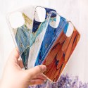 Nakładka Gold Glam do Xiaomi Redmi 14C 4G/ 14C 5G / Redmi A4 / POCO C75 pióra