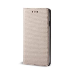 Etui Smart Magnet do Motorola Moto G15 złote