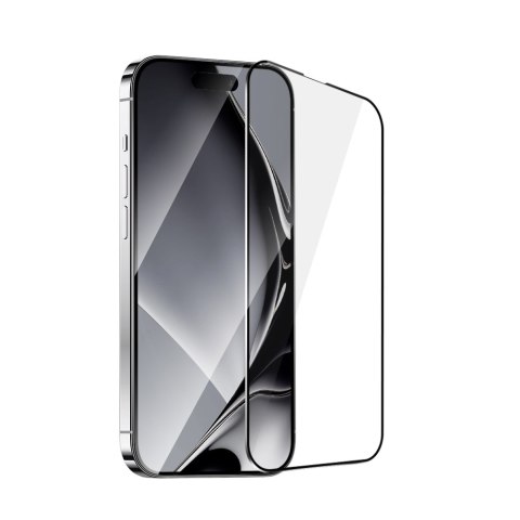 Szkło hartowane z metalową ramką do Samsung Galaxy A06s czarna ramka Szkło hartowane z metalową ramką do Samsung Galaxy A06s czarna ramka