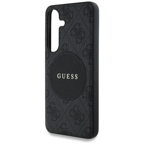 Guess nakładka HC MagSafe PU 4G Circle Classic Logo do Samsung Galaxy S25 Plus czarna Guess nakładka HC MagSafe PU 4G Circle Classic Logo do Samsung Galaxy S25 Plus czarna