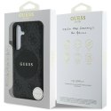 Guess nakładka HC MagSafe PU 4G Circle Classic Logo do Samsung Galaxy S25 Plus czarna Guess nakładka HC MagSafe PU 4G Circle Classic Logo do Samsung Galaxy S25 Plus czarna