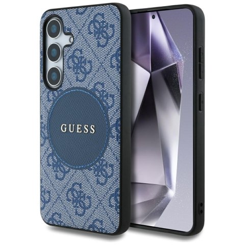 Guess nakładka HC MagSafe PU 4G Circle Classic Logo do Samsung Galaxy S25 Plus niebieska Guess nakładka HC MagSafe PU 4G Circle Classic Logo do Samsung Galaxy S25 Plus niebieska
