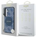 Guess nakładka HC MagSafe PU 4G Circle Classic Logo do Samsung Galaxy S25 Plus niebieska Guess nakładka HC MagSafe PU 4G Circle Classic Logo do Samsung Galaxy S25 Plus niebieska