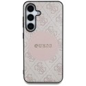 Guess nakładka HC MagSafe PU 4G Circle Classic Logo do Samsung Galaxy S25 Plus różowa Guess nakładka HC MagSafe PU 4G Circle Classic Logo do Samsung Galaxy S25 Plus różowa