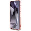 Guess nakładka HC Magnetic IML Metal Glitter 4G Circle Triangle do Samsung Galaxy S25 różowa Guess nakładka HC Magnetic IML Metal Glitter 4G Circle Triangle do Samsung Galaxy S25 różowa