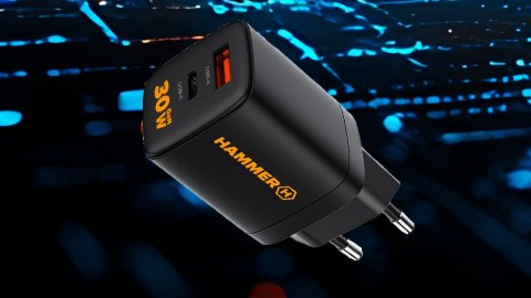 Hammer Ładowarka RapidCharge Duo 30W Hammer Ładowarka RapidCharge Duo 30W
