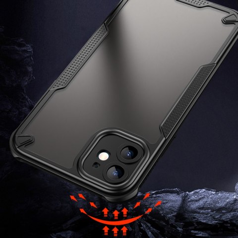Nakładka Defender Matt do iPhone 12 6,1" czarna Nakładka Defender Matt do iPhone 12 6,1" czarna