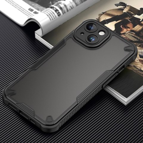 Nakładka Defender Matt do iPhone 15 6,1" czarna Nakładka Defender Matt do iPhone 15 6,1" czarna