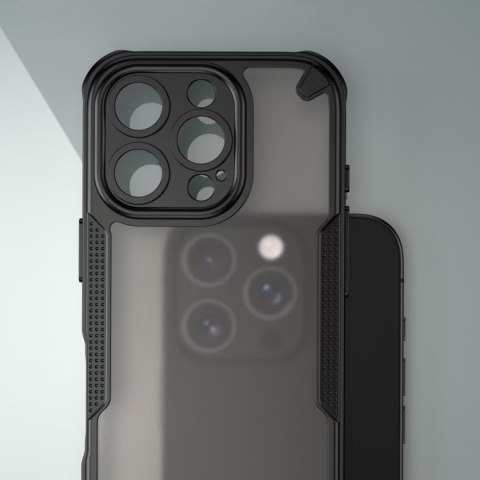 Nakładka Defender Matt do iPhone 15 Pro 6,1" czarna Nakładka Defender Matt do iPhone 15 Pro 6,1" czarna