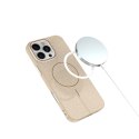 Nakładka Glitter Thin Mag do iPhone 12 / 12 Pro 6,1" brązowa