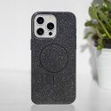 Nakładka Glitter Thin Mag do iPhone 13 6,1" czarna