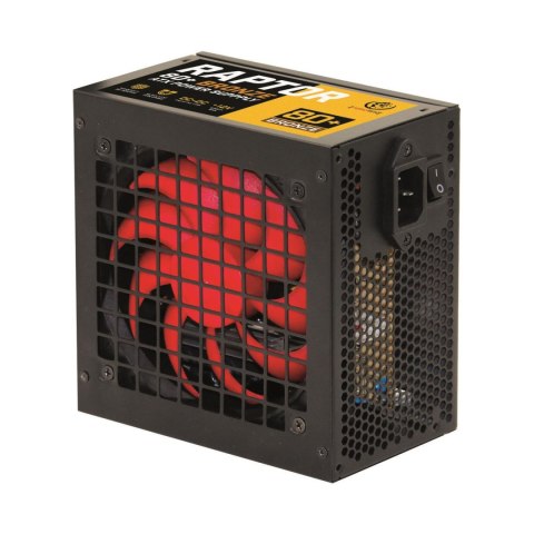 Rebeltec Zasilacz ATX RAPTOR 500W 80+ Bronze, Single Rail, DC-DC Rebeltec Zasilacz ATX RAPTOR 500W 80+ Bronze, Single Rail, DC-DC
