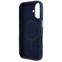 Guess Nakładka HC MagSafe FW Denim Triangle Logo do iPhone 16 Niebieska Guess Nakładka HC MagSafe FW Denim Triangle Logo do iPhone 16 Niebieska