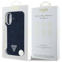 Guess Nakładka HC MagSafe FW Denim Triangle Logo do iPhone 16 Niebieska Guess Nakładka HC MagSafe FW Denim Triangle Logo do iPhone 16 Niebieska
