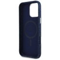 Guess Nakładka HC MagSafe FW Denim Triangle Logo do iPhone 16 Pro Niebieska Guess Nakładka HC MagSafe FW Denim Triangle Logo do iPhone 16 Pro Niebieska