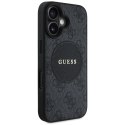Guess Nakładka HC MagSafe PU 4G Circle with Classic Logo do iPhone 16 Czarna Guess Nakładka HC MagSafe PU 4G Circle with Classic Logo do iPhone 16 Czarna