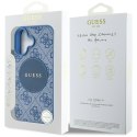Guess Nakładka HC MagSafe PU 4G Circle with Classic Logo do iPhone 16 Niebieska Guess Nakładka HC MagSafe PU 4G Circle with Classic Logo do iPhone 16 Niebieska