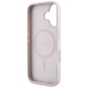 Guess Nakładka HC MagSafe PU 4G Circle with Classic Logo do iPhone 16 Różowa Guess Nakładka HC MagSafe PU 4G Circle with Classic Logo do iPhone 16 Różowa