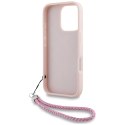 Karl Lagerfeld Nakładka HC Quilted PU Initial Logo & Chain Strap do iPhone 16 Pro Max Różowa Karl Lagerfeld Nakładka HC Quilted PU Initial Logo & Chain Strap do iPhone 16 Pro Max Różowa